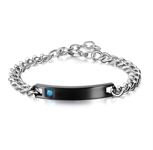 Titanium&Stainless Steel Fashion Geometric Bracelet unisex